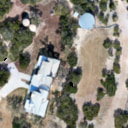 The same ranch at 51.6 cm per pixel — the detail a 50 cm global satellite basemap carries here