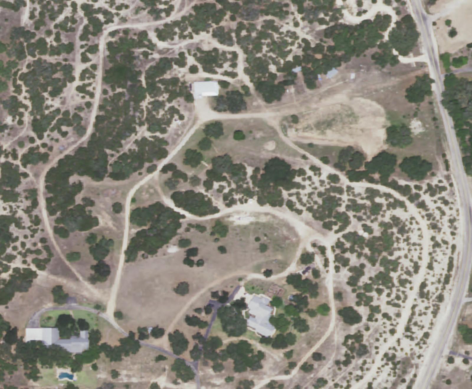 Public NAIP imagery — older and coarse